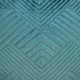 thumbnail image 3 of Parkland Collection Gaia Transitional Quilted Teal Throw Pillow, 3 of 6
