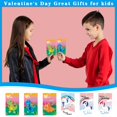 thumbnail image 4 of Regalos para el día de San Valentín, paquete de 30 llaveros con forma de dinosaurio y unicornio con, 4 of 6