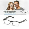thumbnail image 2 of Auto Adjusting Bifocal Reading Glasses Mulifocal +50 To +250 - One Power Readers, 2 of 5