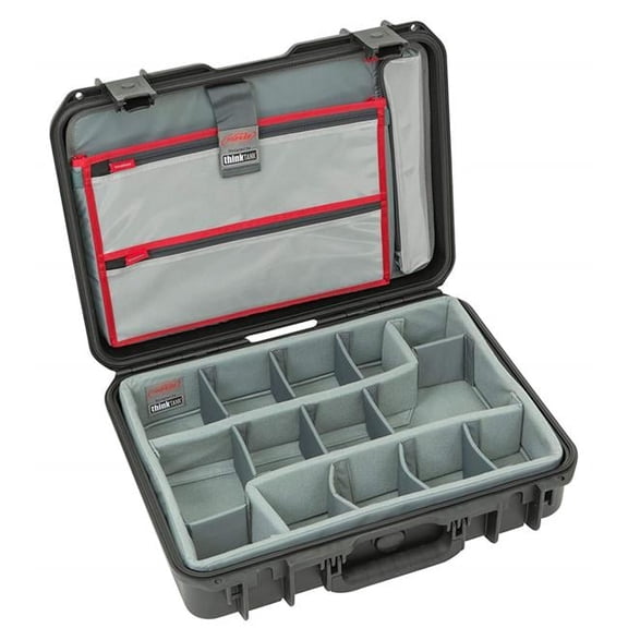 SKB Cases iSeries Protective Case With Padded Dividers And Foam Liner, 17-1/2" x 12" x 4-3/4"
