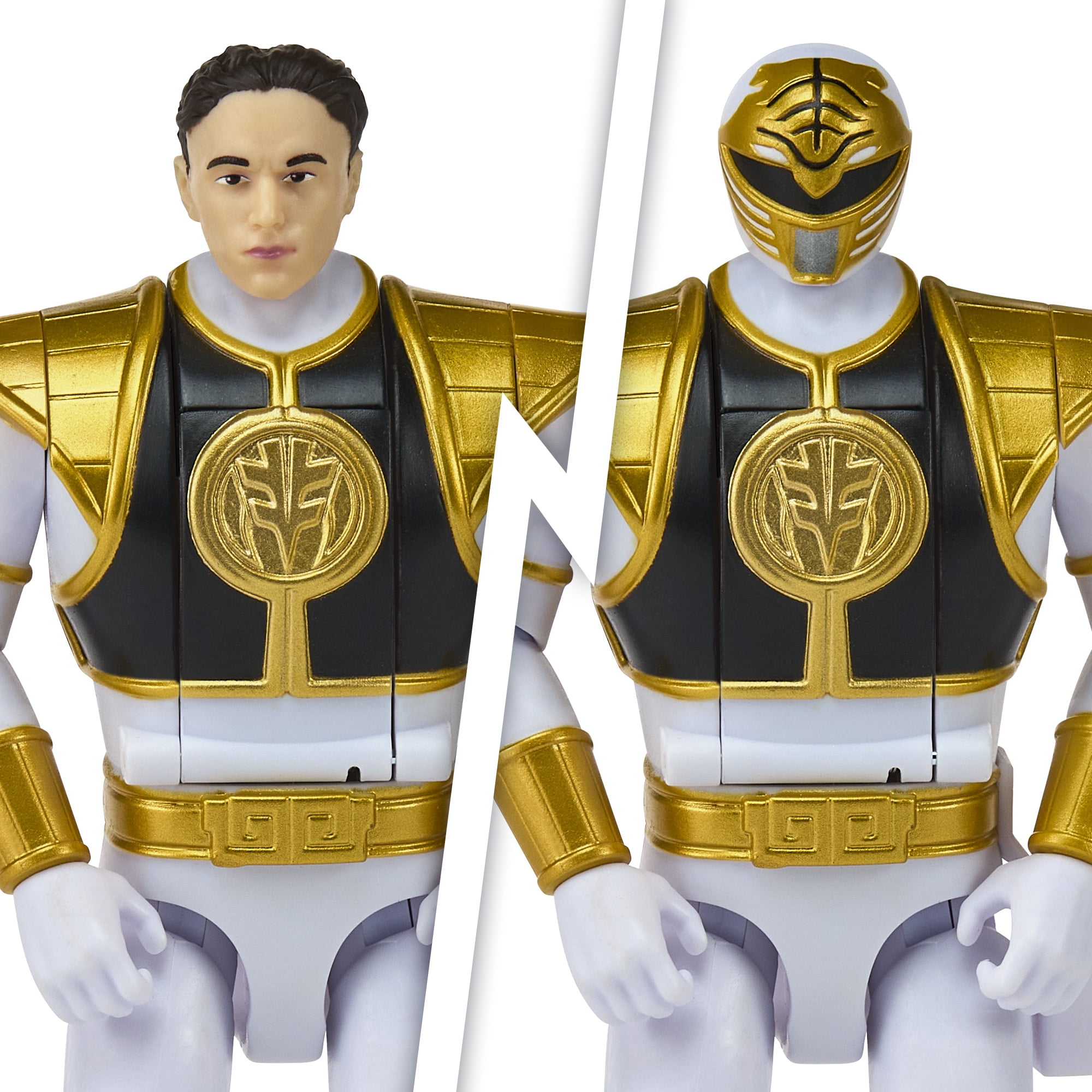 Mighty Morphin Power Rangers: Re-Ignition - Auto-Morphin White Ranger Action Figure by Playmates Toys