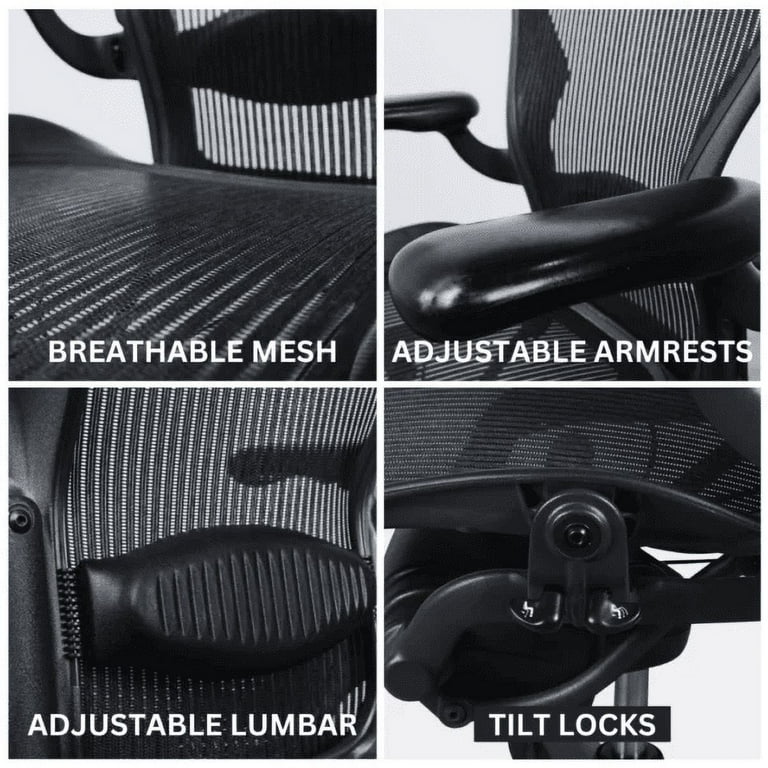 Classic Herman Miller Aeron (𝙍𝙚𝙛𝙪𝙧𝙗𝙞𝙨𝙝𝙚𝙙) Office Chair