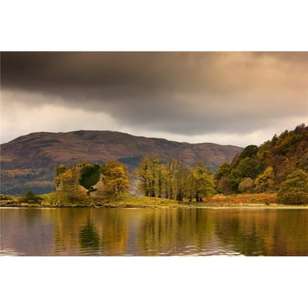 Shoreline with Fall Colors Argyll & Bute Scotland Poster Print, Large ...
