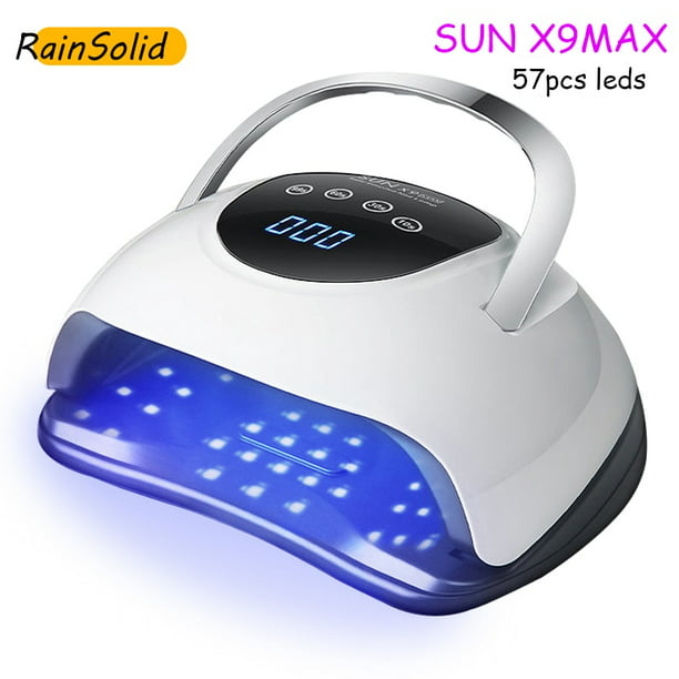 SUN UV LED Lamp for Nail 114W Gel Polish Dryer With Motion Sensor LCD Display Fast Drying Gel Nail - Walmart.com