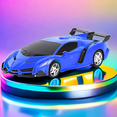 thumbnail image 6 of Remote Control Transforming Car for  Kids with LED Lights,2.4Ghz 1:18  Remote Control Car Transforming Robot,360°Rotation,One-Button Deformation Transform RC Car Toys,Gifts Toys for Boys 3-12, 6 of 6