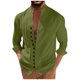 thumbnail image 1 of New Men's Retro Cotton Linen Casual Loose Fitting Long Sleeved Shirt2XL, 1 of 5