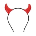 thumbnail image 1 of Tornillos de diablo Diadema Distancia Halloween Party Horne Diadema de Horn., 1 of 6