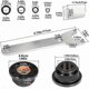 thumbnail image 5 of 1set HC5345 Seal Kit Replacement for Seastar HC5345 Seal Kit - Front Mount Hydraulic Steering Cylinder Seal & Pin Wrench HS5157 Kit Fit for HC6750, HC, 5 of 5