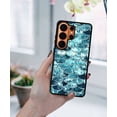 thumbnail image 5 of WIRESTER Shockproof Soft Rubber Cover Case for Samsung Galaxy S26 Ultra 6.9" 2026, Mermaid Scales Blue Wave, 5 of 5