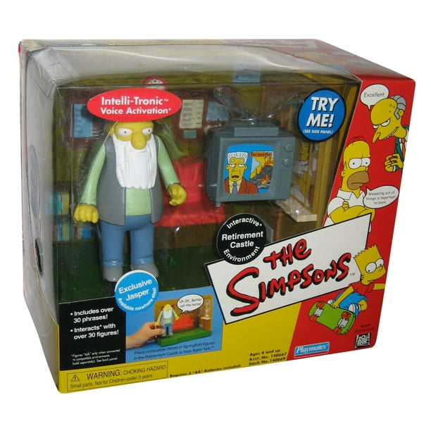 simpsons interactive playsets