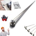 thumbnail image 1 of Positioning Calipers for Precise Measurements & Easy Wood Cutting, Stainless Steel Precision Cutting Guide for Circular Saws, Adjustable Guide Rail for Carpentry and Furniture Making (Single Bearing), 1 of 1