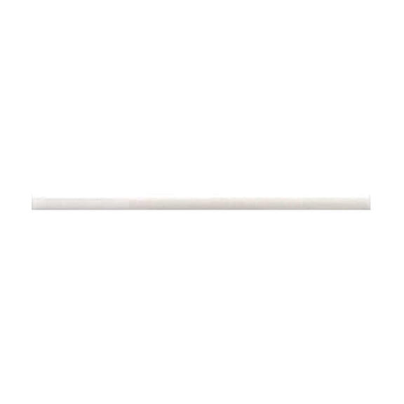 The Tile Life Galileo Bianco 3/8" x 6" Matte Ceramic Bullnose