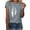 #A01-Gray, variant on Womens Short Sleeve Tops Summer Comfy Crew Neck Ladies Tops T Shirts Fashion Feather Print Graphic Tee Shirts Leisure Loose Workout Tops Blouses (#A01-Light Blue,XL)