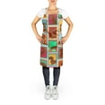 thumbnail image 2 of Lots of Chocolate and Tan Dachshund Apron 27 in x 30 in, 2 of 5