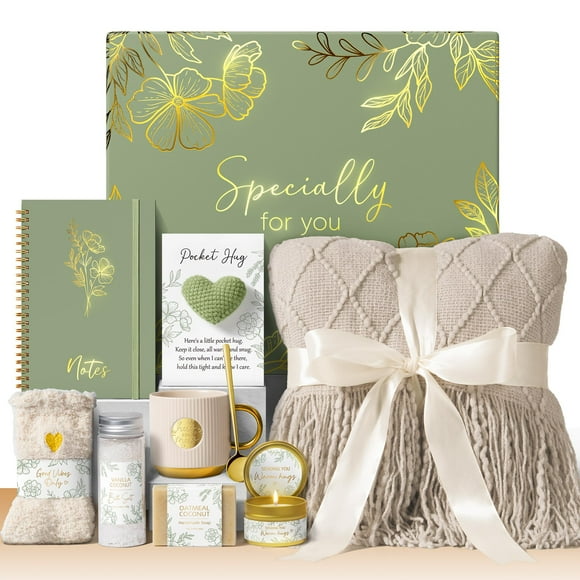 Cestas de regalo MAYICIVO Get Well Soon & Birthday para mujer