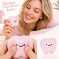 thumbnail image 4 of Pink Tooth Squishy Toy with Cute Face and Soft Squeeze Texture, 1-Pack, Pink, for Relaxation, Squeeze Toy, 4 of 4