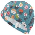 thumbnail image 1 of FYBTO Bonsai Tree FYBTO Swimming Hat for Mans Womens Elasticity Bathing Cap, 1 of 5
