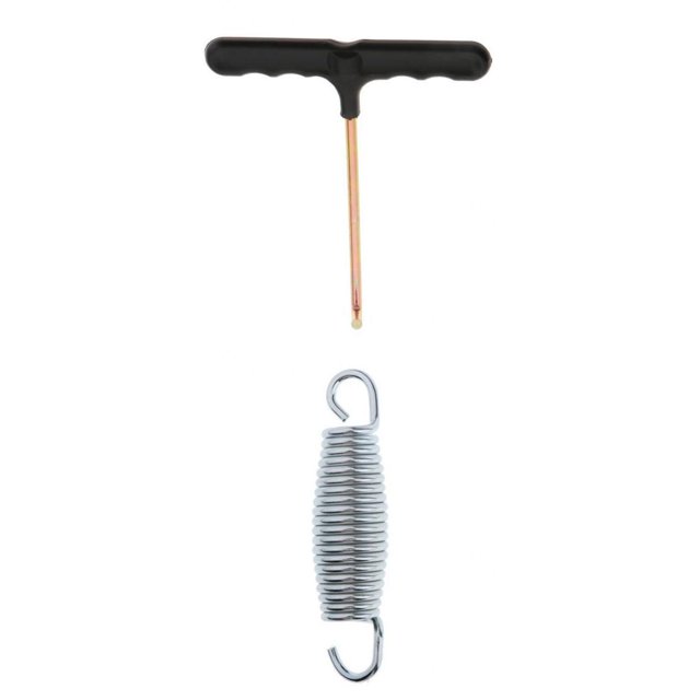 koolsoo 3.5"-6.5" Trampoline Spring Galvanized Steel Replacement with for 4.0 Inches