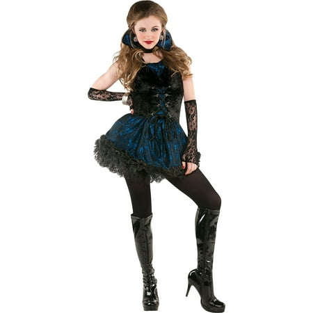 Amscan 8400701 Adult Midnight Vampire Costume, Medium, Black