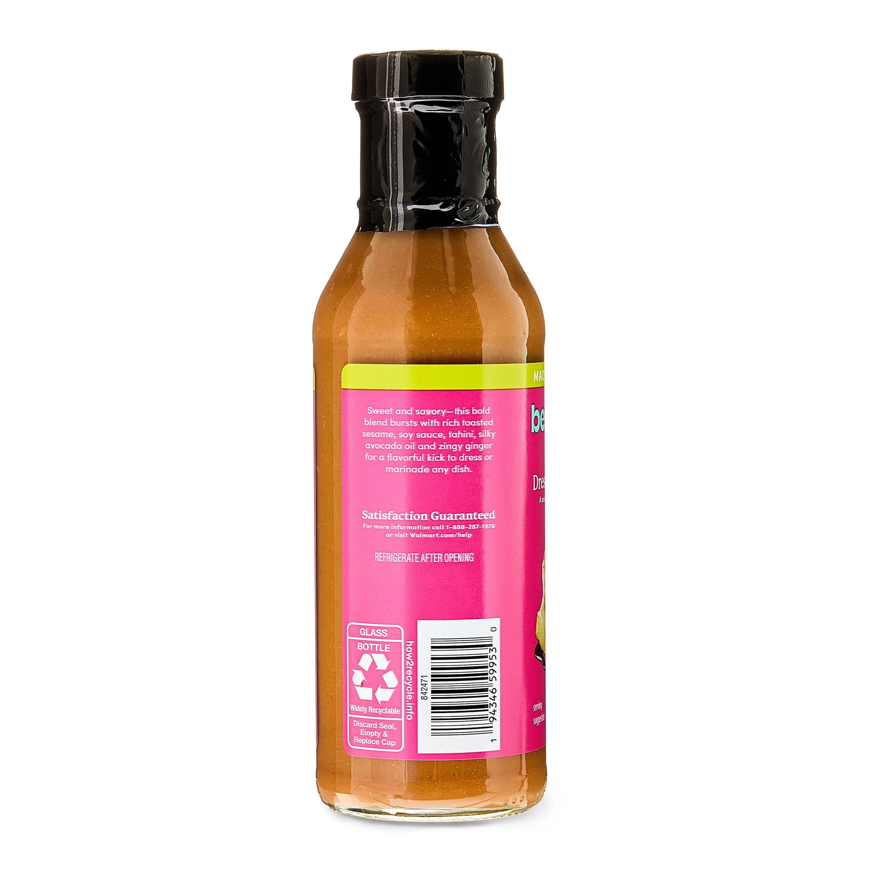 bettergoods Asian Sesame Avocado Oil Salad Dressing & Marinade, 12 fl oz