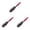 Black 3PCS, variant on Static Hair Brushes For Men And Women Adults And Kids Nylon Pins Massage Brush Blow Dry Detangle Hairbrush Comb For All Hair Types Styling Wet Or Dry Round, 8.46x1.57 inch, Black 1PCS