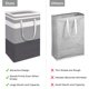 thumbnail image 3 of Cesto de ropa sucia HomeHacks, impermeable, 88 L, paquete de 2 unidades, gris, 3 of 7