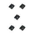 thumbnail image 2 of Transemion 1/2/3/5 Position Control Hinge Replacement Plastic Torques Hinges Lock Security Furniture Window Cabinet Free-Stop Damping Black 5PCS, 2 of 6