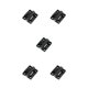 thumbnail image 1 of Injueey Bisagra de control de posición Pares Bisagras amortiguadoras Cerradura de puerta Muebles de seguridad Ventana Gabinete Pestillo Type2 NO2, 1 of 6