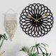 thumbnail image 3 of Reloj de pared de , acrílico negro, reloj que no hace tictac para sala de , dormitorio, , Weave D BLESIY Relojes de pared, 3 of 8