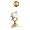 thumbnail image 1 of Estatuas de elefantes de dibujos animados Modelo Figura Resina Artesanías Animales Figuras Obras de arte para marrón 45cm, 1 of 7