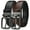 Black/Red Brown, variant on YOORAN Men's Belt Reversible Leather 1.25", Two-In-One Classic Dress Black Belt, Adjustable