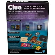 Clue Board Game Treachery at Tudor Mansion, Escape Room Game, Cooperative Family Game