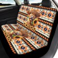 thumbnail image 4 of Pzuqiu Front and Rear Seat Cover Set Breathable, Compatible with Automotive Seats SUV Seats, Car Seat Covers Fit for Truck Cars Full Set, Highland Cow, 4 of 10
