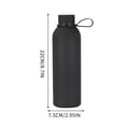 thumbnail image 3 of 500ml Portable Outdoor Sports Water Bottle Stainless Steel Small Mouth Insulated Cup with Portable Handle, 3 of 3