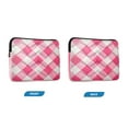 thumbnail image 2 of Laptop Inner Case 13.4x10.2In Laptop Case Is Suitable For 13-14In Laptop For Work Travel Outdoors Pink Check, 2 of 7