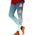 thumbnail image 1 of Zhanying Leggings de Noël pour Femmes Rouges Style Laid de Noël Entrejambe Antidérapant Collants Noirs pour Femmes Vert Pâle S, 1 of 6