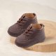 thumbnail image 4 of Zapatos de boda con suela PUsoft Zapatos para caminar para niños pequeños y mocasines de cuero Goma, 4 of 5