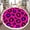 Color 3, variant on Washable Non Slip 4ft Round Rug, Forest Trees Misty Pastel Pink Purple Woodland Circle Area Rugs with Tassels Carpet for Nursery Bedroom Living Room Playroom Tent rug Tent Castle