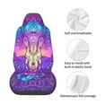 thumbnail image 4 of Honeii Elephant in Tribal Style Print Car Seat Cover,Car Interior Covers,Universal Fit Seat Protector, Compatible with Most Cars, SUVs, Trucks, and Vans, 4 of 5
