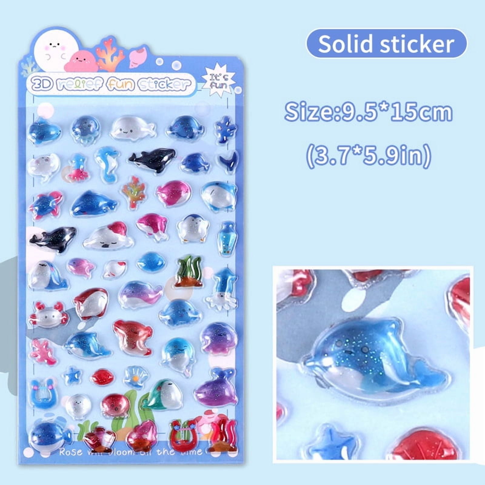 New 3D Stickers Bonbon Drop Seal Stickers Laptop Decal Stationery