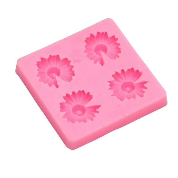 Naiovety Molde de flor de silicona Hotel comedor Bar gelatina Mousse pastel pudín DIY molde boda fiesta vacaciones decoración Herramientas y accesorios para hornear Naiovety HA081792-00