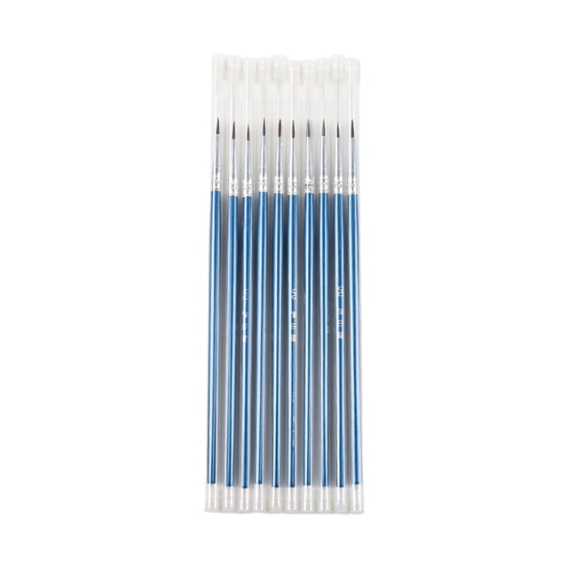 Methold Juego de pinceles para pintar, 10 piezas, herramienta para crear obras maestras, juego de pinceles para pintar, bolígrafo artístico pinturas 00 estilo + 10 piezas