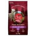 thumbnail image 1 of Purina ONE True Instinct Beef & Bison, Dry Dog Food 6.8kg, 1 of 9