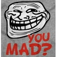 thumbnail image 2 of Troll Face You Mad Trollface Meme Zip Up Hoodie Men's Women's Brisco Brands S, 2 of 6