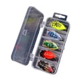 thumbnail image 4 of 5 piezas Topwater Lures Plapper Fishing señuelos señuelos flotantes artificiales Cicada biónica para regalos de pesca de lubina de truchas para, 4 of 8