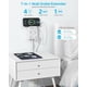 thumbnail image 2 of Short Power Strip 2FT - Flat Wall Extension Cord with 4AC Outlet and 3 USB Ports(1 Type C), Multi Plug Outlet Extender Small Surge Protector for Home Office Dorm, White, 2 of 8