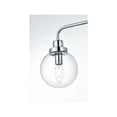 thumbnail image 6 of Living District Hanson 19 inch Wall Sconce in Chrome, 6 of 8