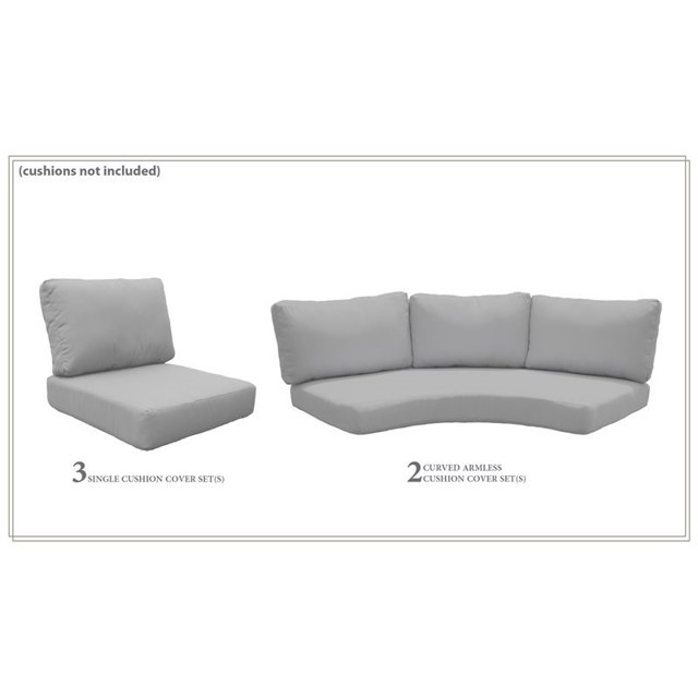 TK Classics Housse en Gris pour FAIRMONT-08k