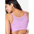 thumbnail image 2 of Comfort Choice Women's Plus Size Satin-Trim Posture Bra, 2 of 6
