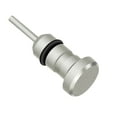 thumbnail image 1 of Methold Enchufe antipolvo para auriculares, interfaz AUX Jack de 3,5mm, tarjeta de teléfono antimóvil, Pin de tarjeta de recuperación para 5 Cables de audio/vídeo plata, 1 of 6